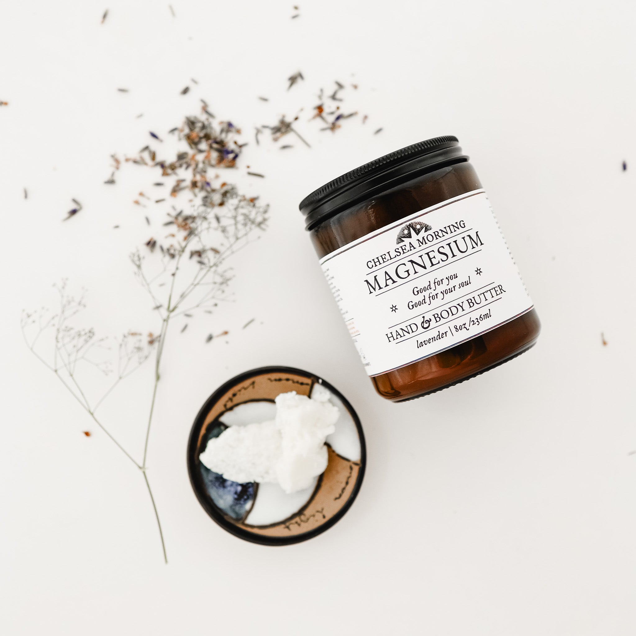 Magnesium Body Butter for Deep Sleep – Shea Butter & Jojoba Oil for Restful Sleep & Muscle Relaxation (4 oz)