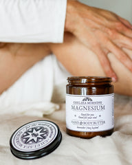 Magnesium Body Butter for Deep Sleep  – Shea Butter & Jojoba Oil for Restful Sleep & Muscle Relaxation (8 oz)