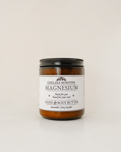 Magnesium Body Butter for Deep Sleep – Shea Butter & Jojoba Oil for Restful Sleep & Muscle Relaxation (4 oz)