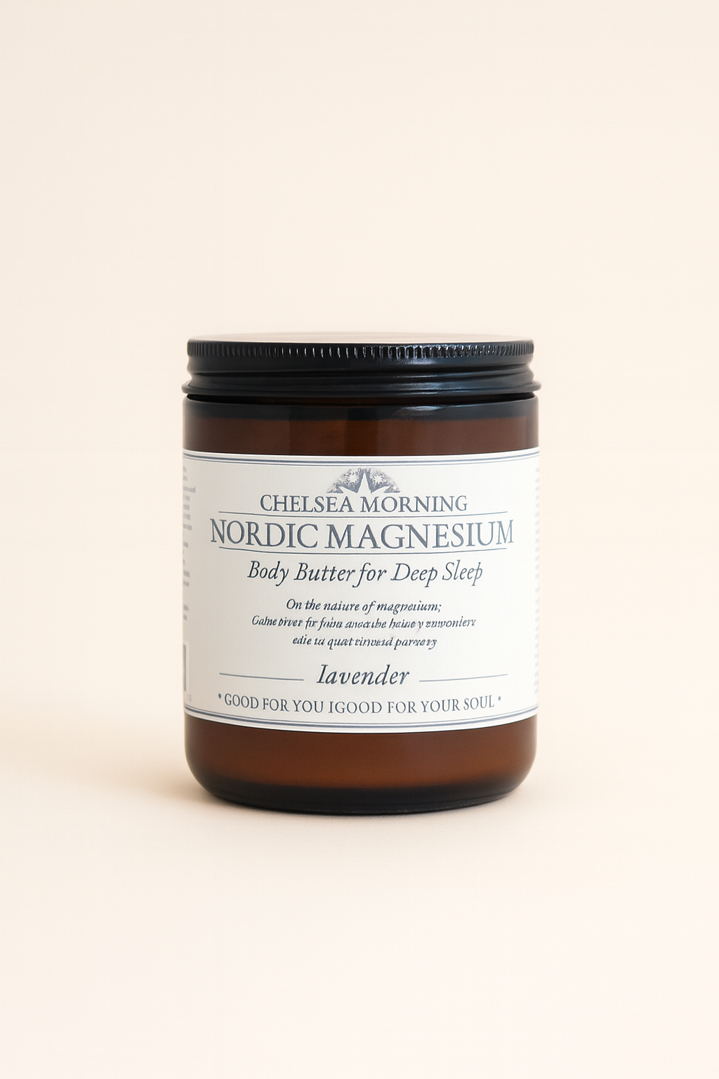 Magnesium Body Butter for Deep Sleep  – Shea Butter & Jojoba Oil for Restful Sleep & Muscle Relaxation (8 oz)