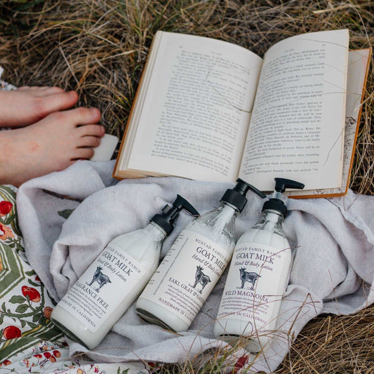 Goat Milk Body lotion, lotion for body moisturizer, Hand & body Lotion with Lavender Essential Oil, Body Butter, Hand Cream